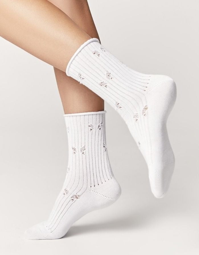 Women's Socks "White hole"