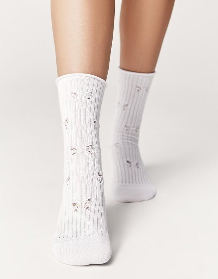 Women's Socks "White hole"