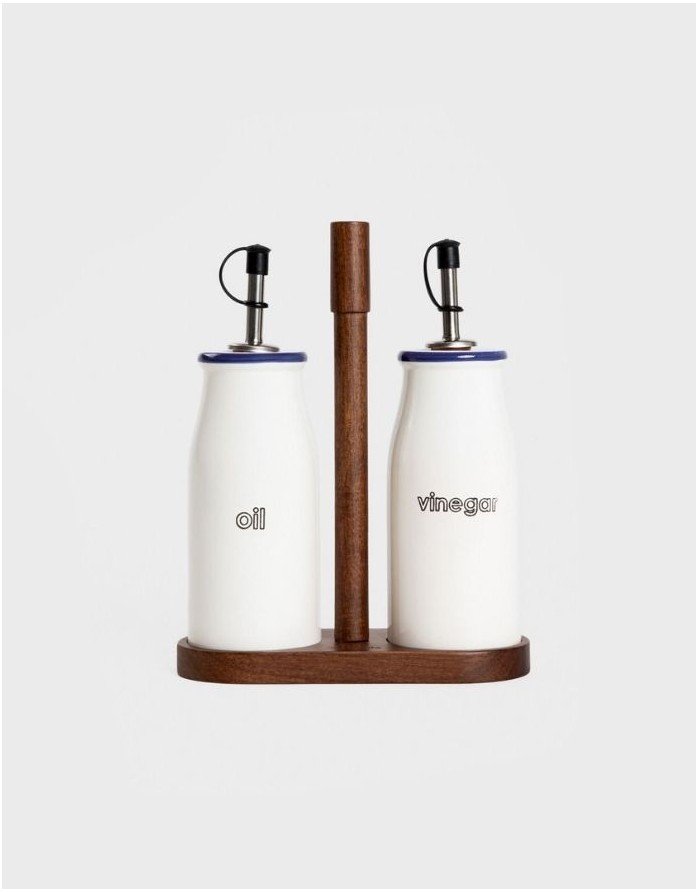 Oil and Vinegar Dish Set "Modern Hamptons"