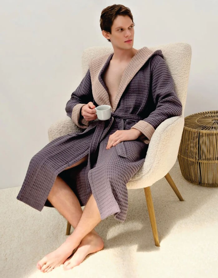 Халат "Waffle Oms Dark Grey"