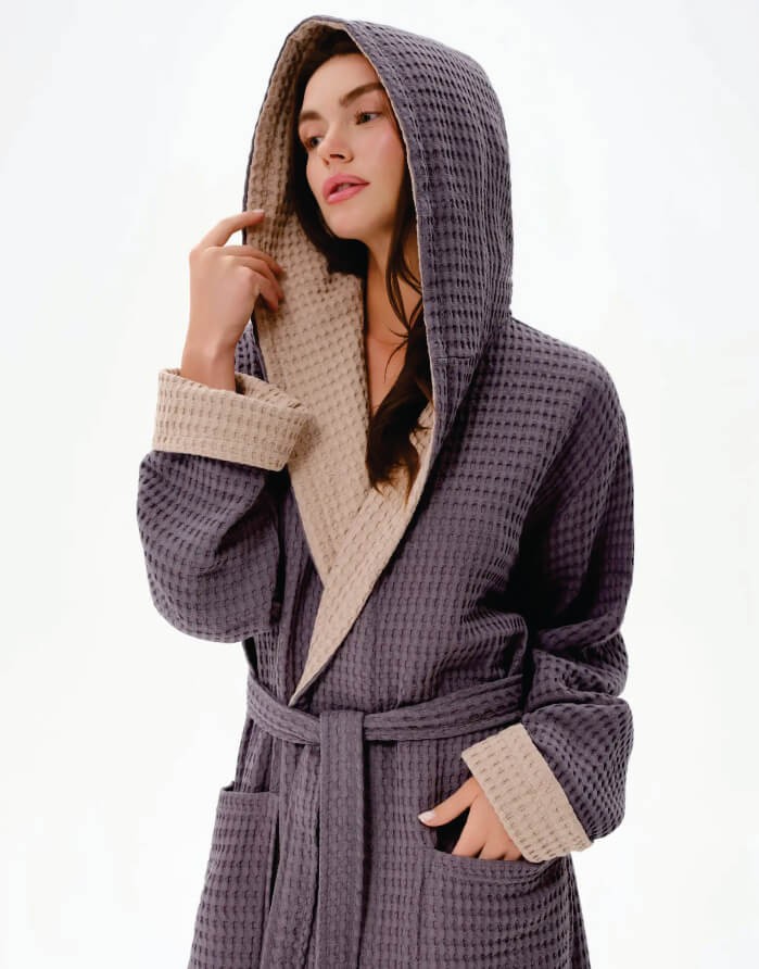 Халат "Waffle Oms Dark Grey"