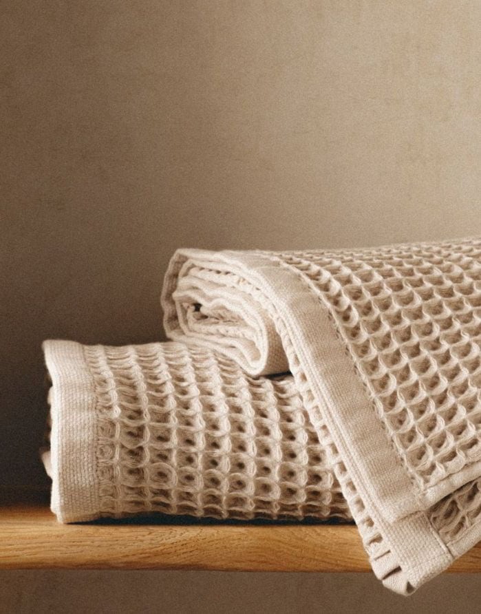 Полотенце из хлопка ''Vafell Beige''
