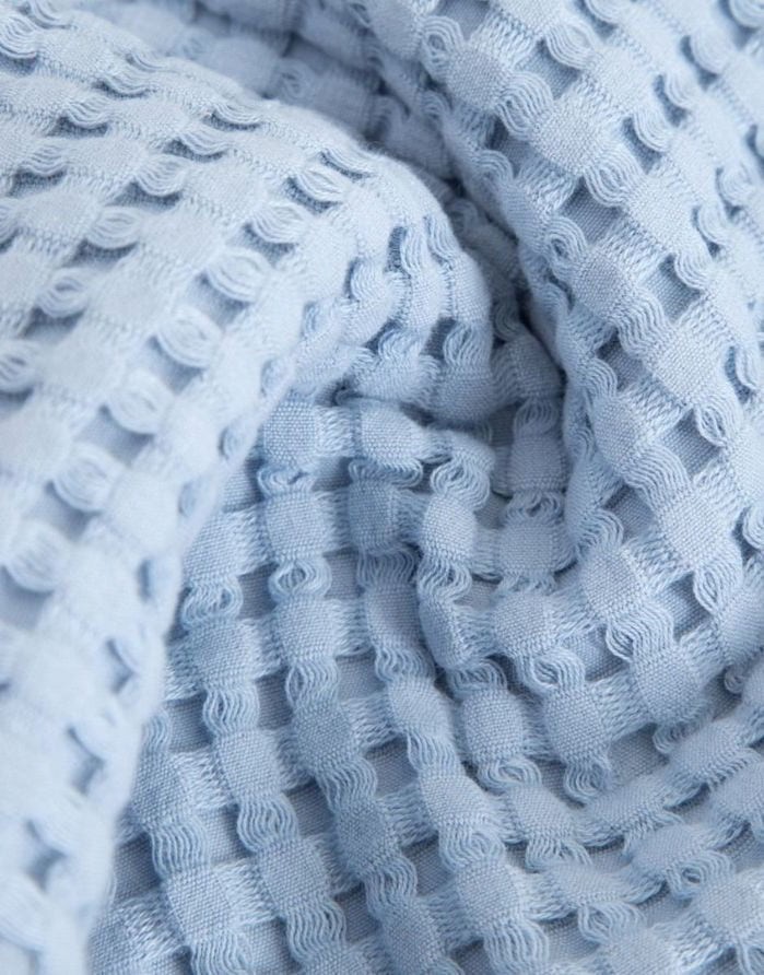 Набор для ванной "Turban Vaffel Blue"