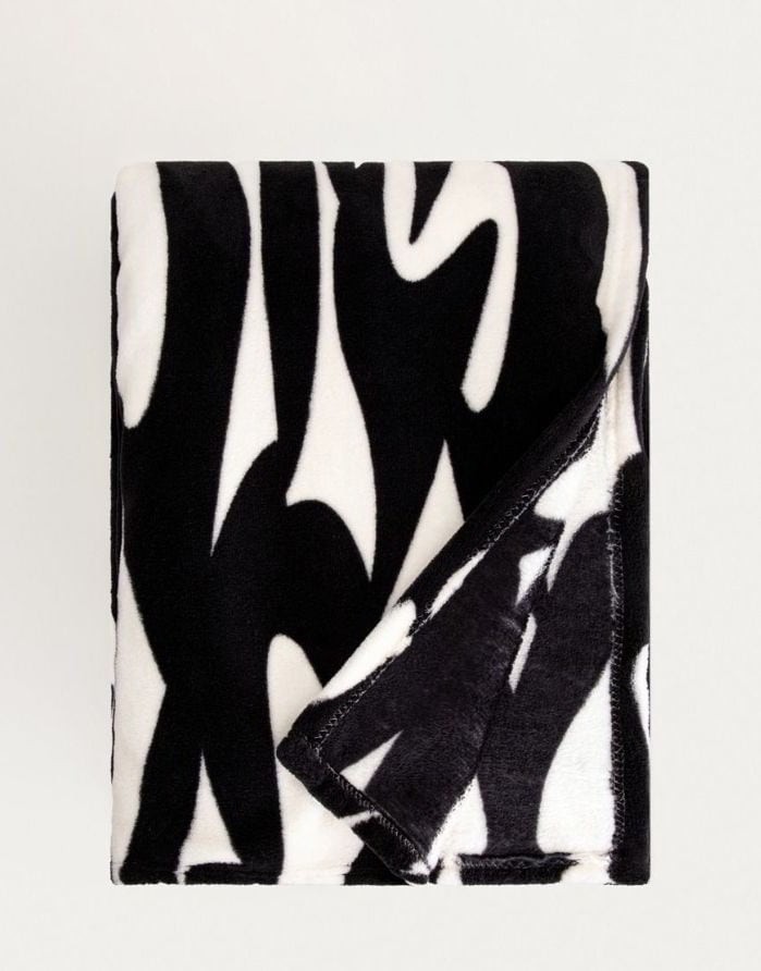 Плед "Abstract Black" 150х200 см