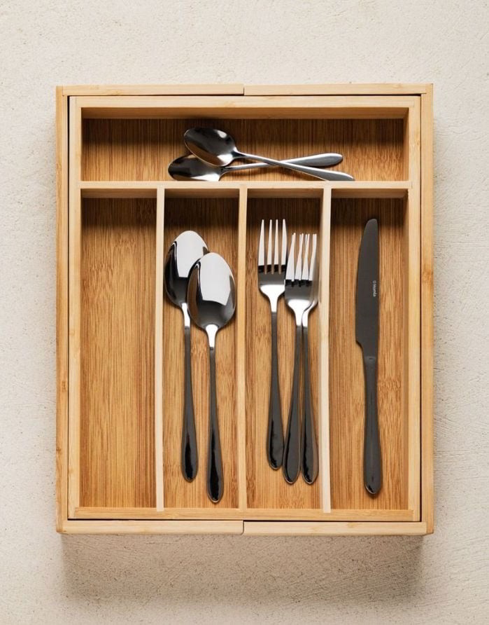 Cutlery tray "Bambou Natural Drawer"