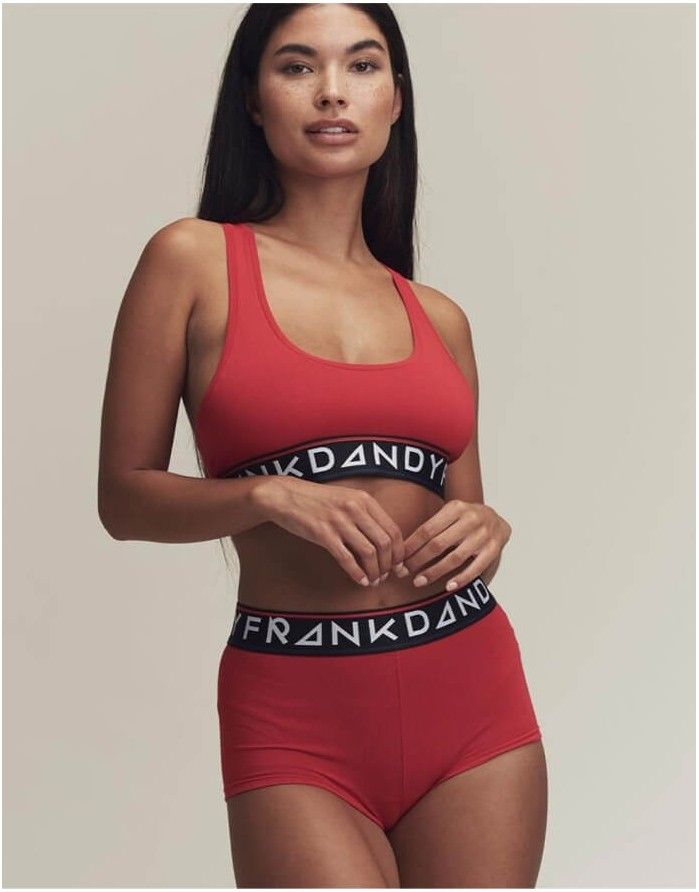 Naiste aluspüksid Short "St. Paul Bamboo Red"