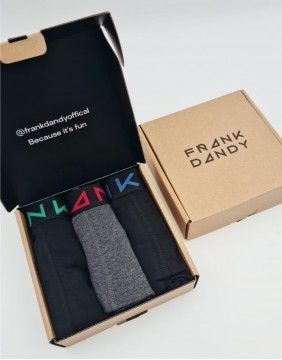 Meeste aluspüksid "Patch Organic Box" 3 tk