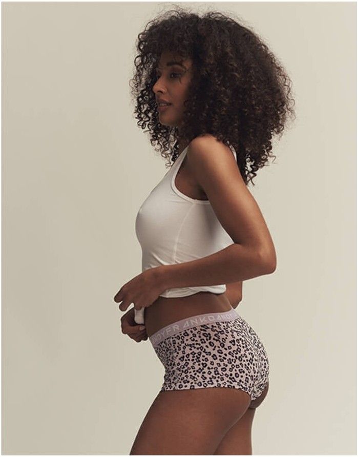 Naiste aluspüksid Short "Lilac Animal Print"