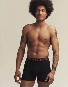Meeste aluspüksid "Solid Boxer Black"