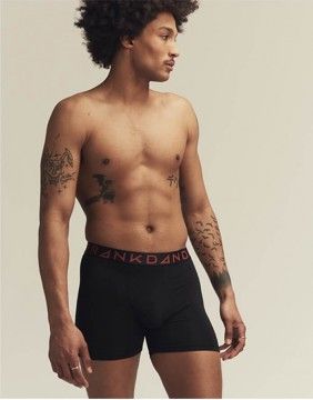 Meeste aluspüksid "Solid Boxer Black"