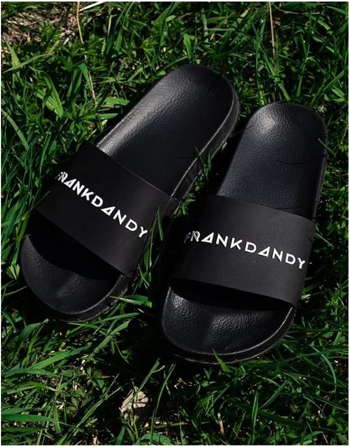Slippers "Logo Pool Black"