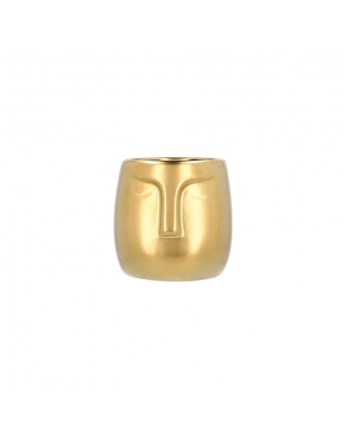 Lillepott "Face Golden"