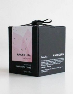 Sojavahast lõhnav küünal "Magnolia"
