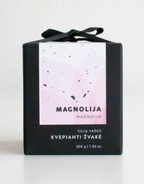 Scented soy wax candle "Magnolia"