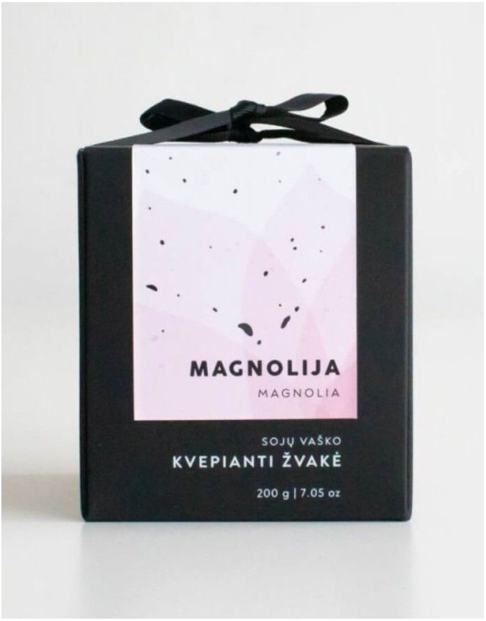 Sojavahast lõhnav küünal "Magnolia"