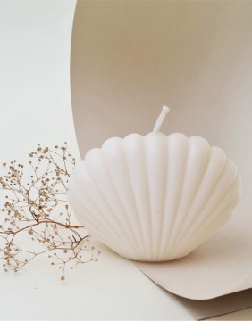 Soy wax candle "Shell"