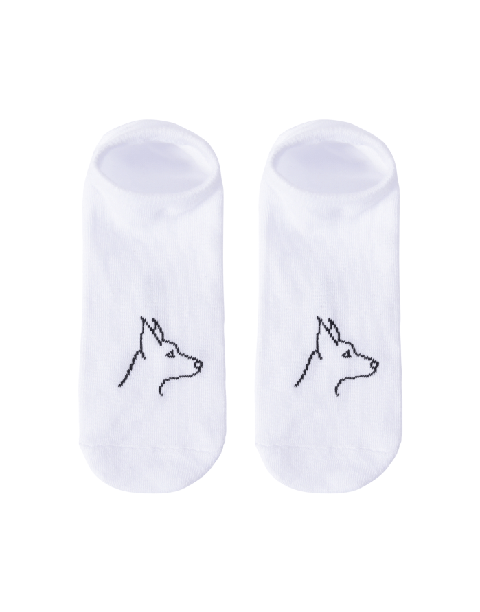 Laste sokid "White Dobermann"