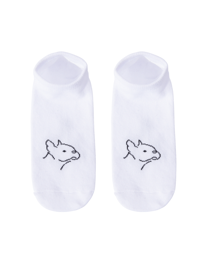 Children's socks "White Bulldog"