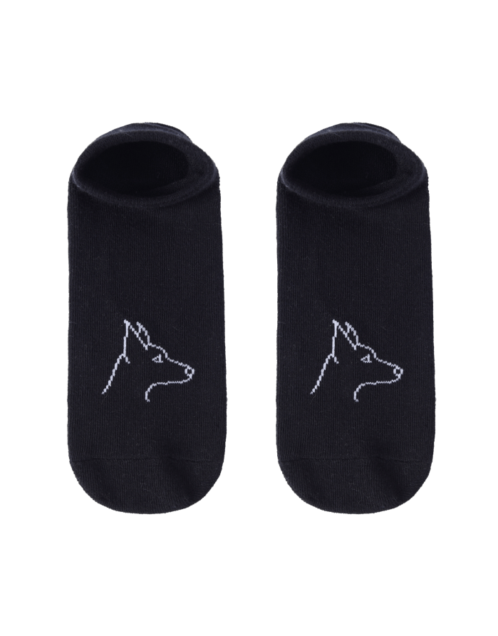 Unisex socks "Black Dobermann"