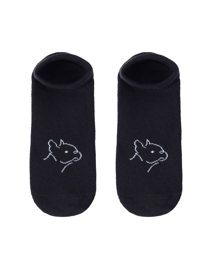 Unisex socks "Black Bulldog"