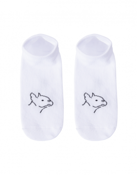 Unisex носки "White Bulldog"