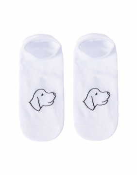 Unisex socks "White Beagle"