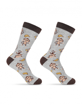 Children's socks "Monkeys Party"