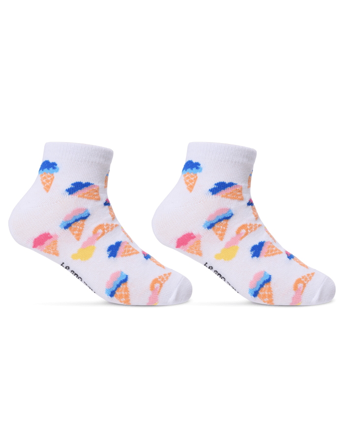 Women's socks "Ice Cream Day"