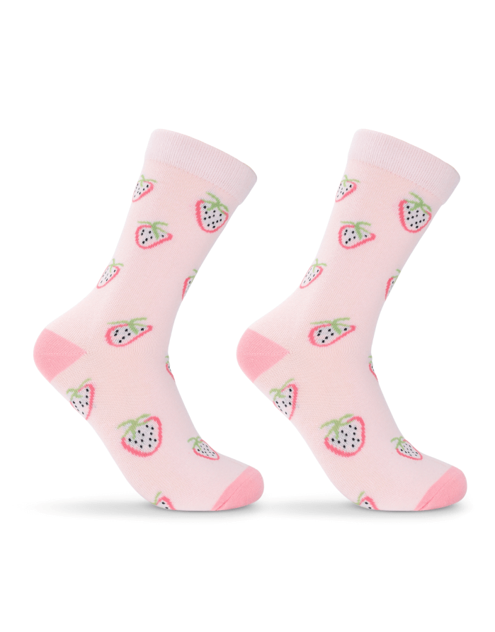 Women's socks "Pink Strawberries"