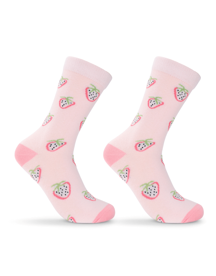 Женские носки "Pink Strawberries"