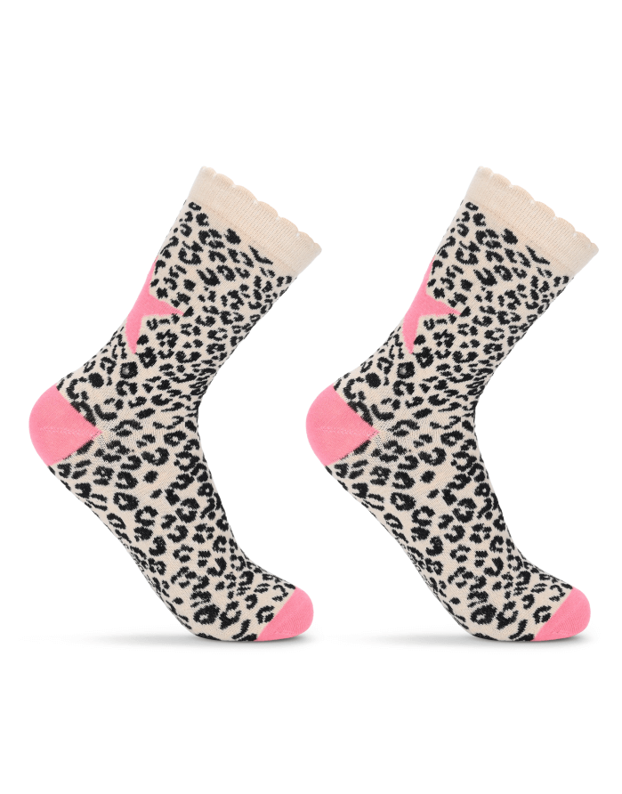Laste sokid "Pink Leopard"