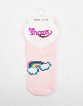Children's socks "Pink Rainbow"