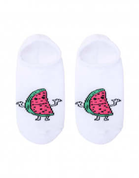 Children's socks "White Watermelon"