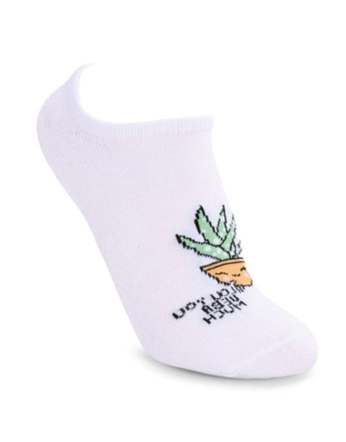 Women's socks "White Aloe Vera"