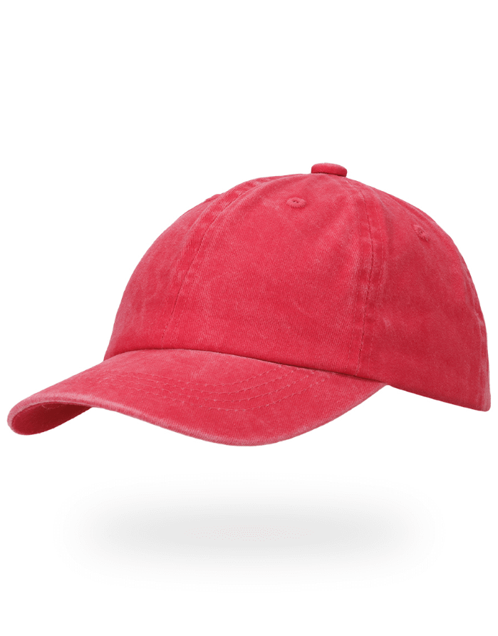 Children's hat with a beak "Red Jeans"