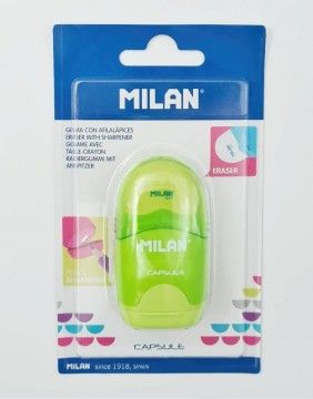 Kustutuskumm + kaabits Milan Green