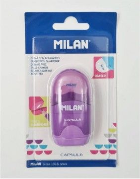 Kustutuskumm + kaabits Milan Violet