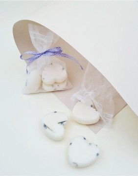 Ароматический соевый воск в пакетиках "Lavender Heart" 3 шт.