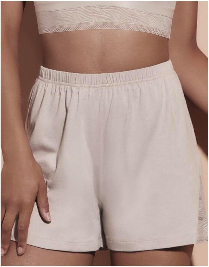Shorts "Zebra Nude"