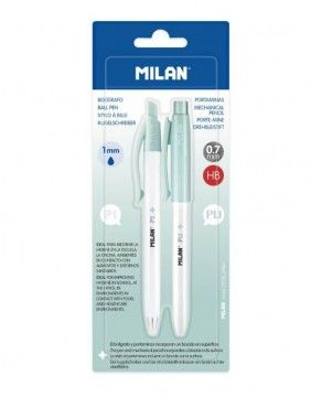 Pen P1 sinine koos mehhaaniga. pliiats PL1 0,7 mm, +Edition Green