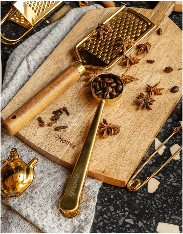 Klambriga lusikas "Golden"