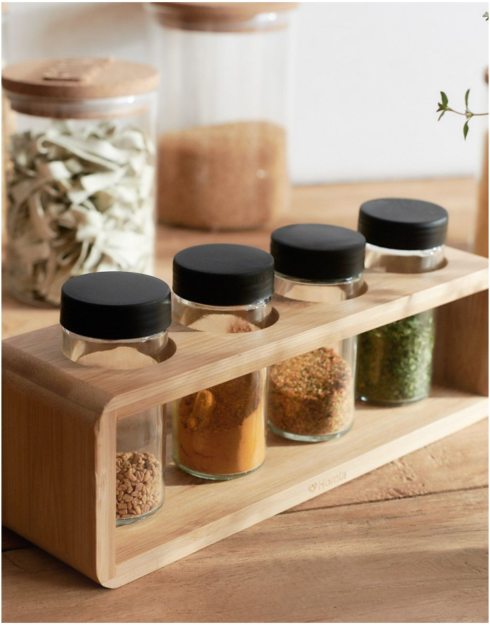 Spice rack "Bambou"