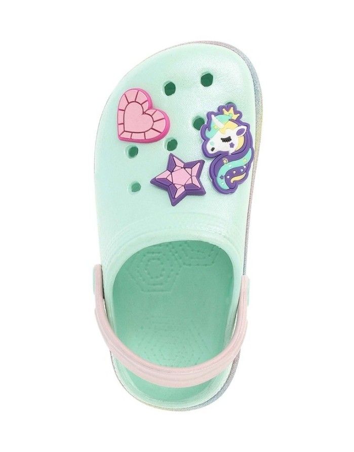 Children's Slippers "Ancona" Green