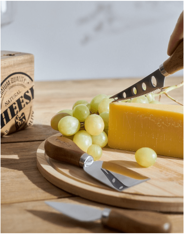 Cheese knife set "Mooka" 4 pcs