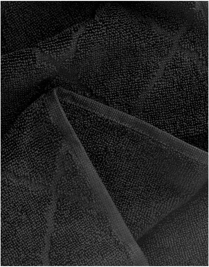Puuvillane rätik "Samine Black"