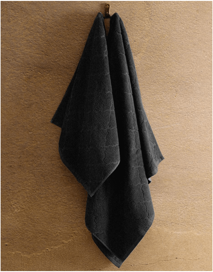 Puuvillane rätik "Samine Black"