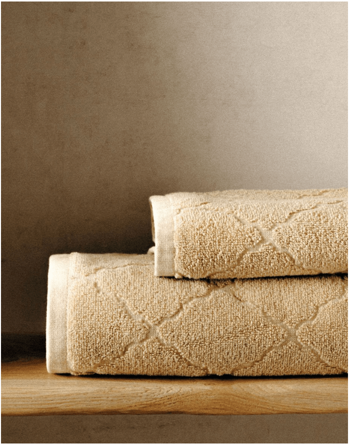 Cotton Towel "Samine Beige"