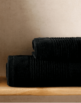 Puuvillane rätik "Naltio Black"