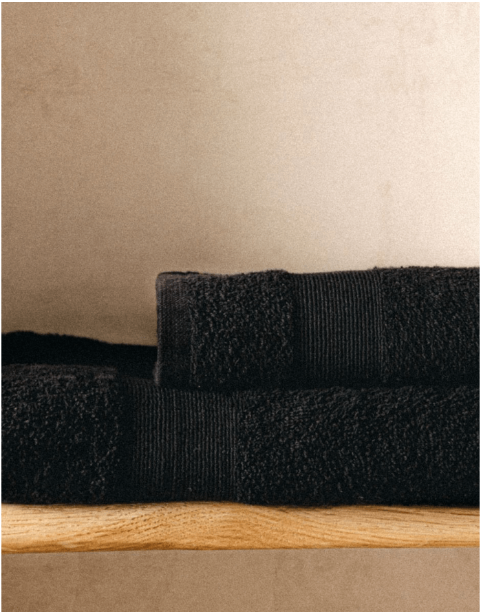 Puuvillane rätik "Bafi Black"