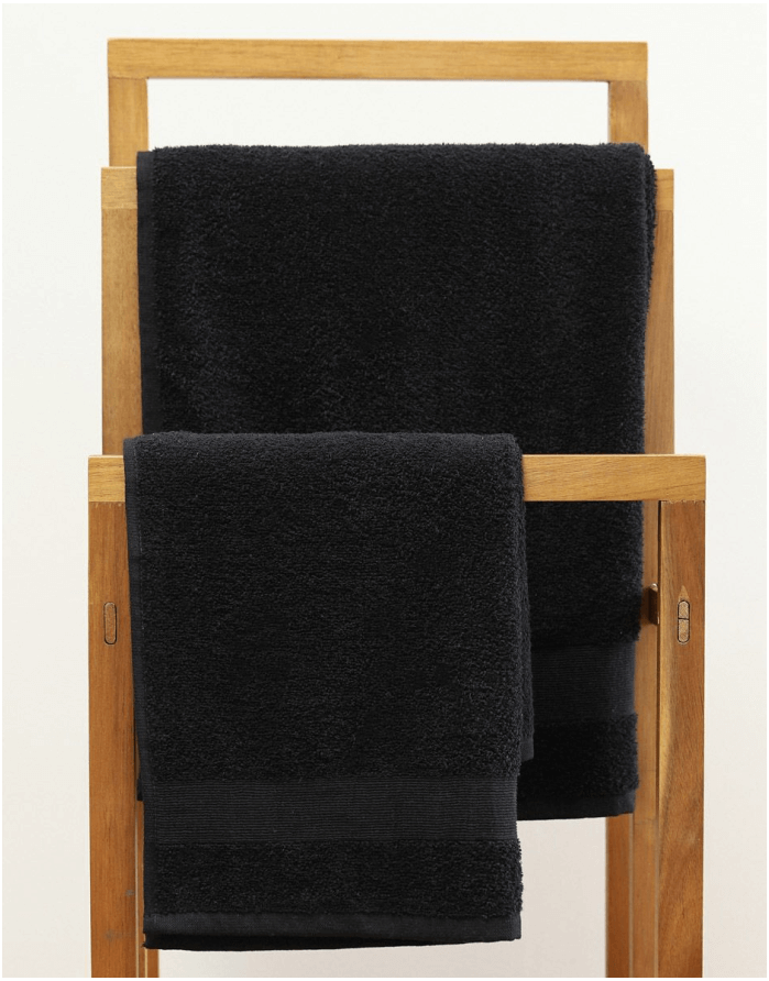 Puuvillane rätik "Bafi Black"